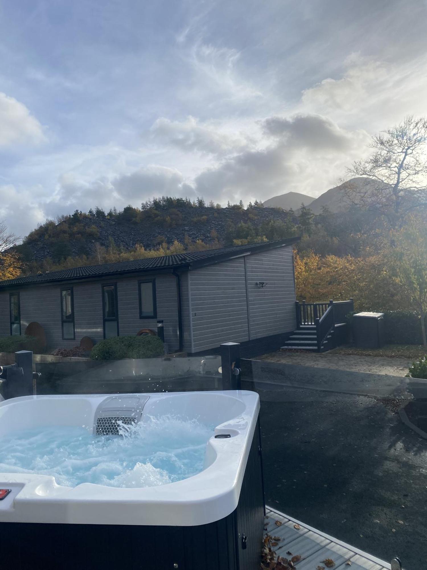 Sl06 - Idwal Lodge With Hot Tub Bangor  Exterior foto